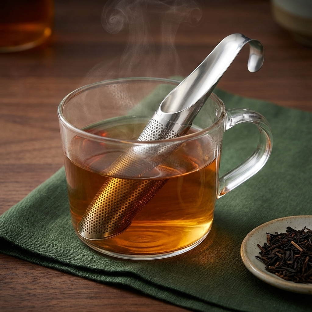 Small Stainless Steel Infuser For Loose Tea Brewing | Temsk
