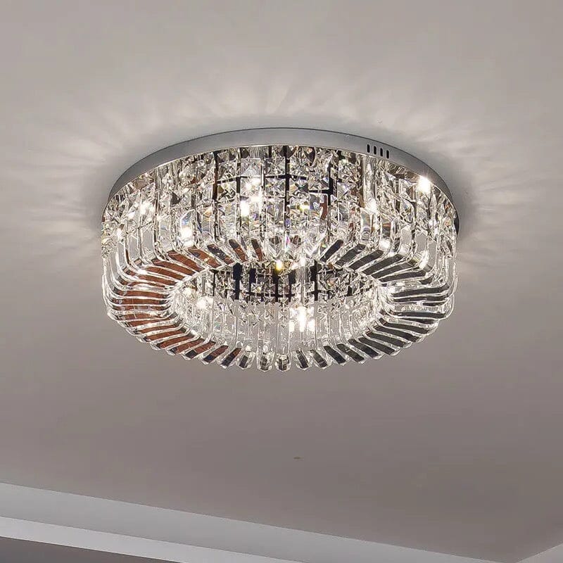 Aurelia Ring Crystal Chandelier for Elegant Hallways and Living Areas | Temsk