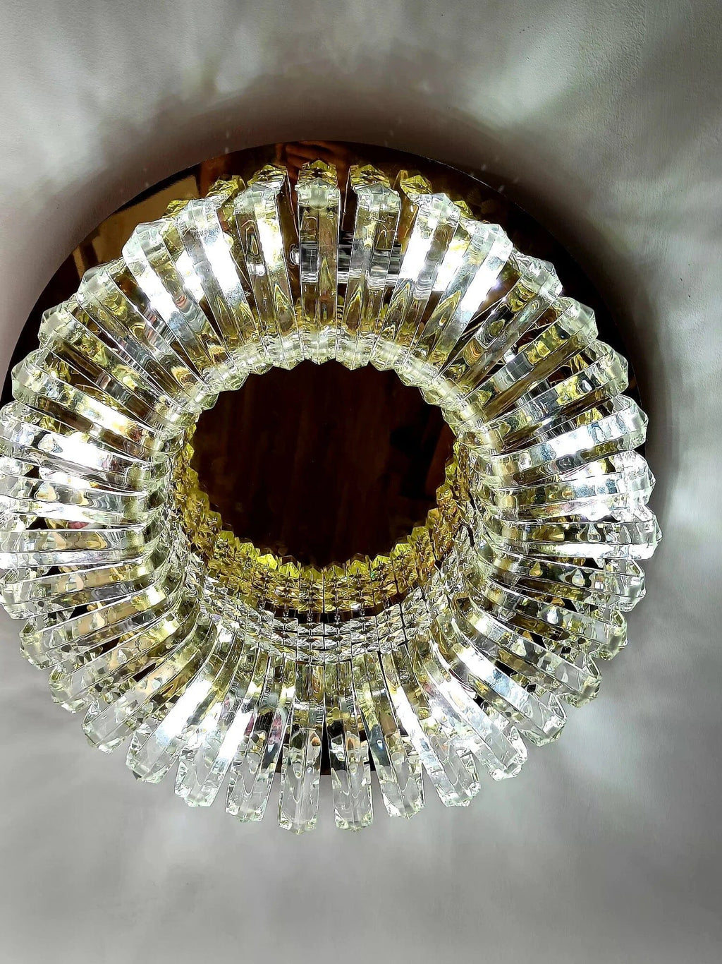 Aurelia Ring Crystal Chandelier for Elegant Hallways and Living Areas | Temsk