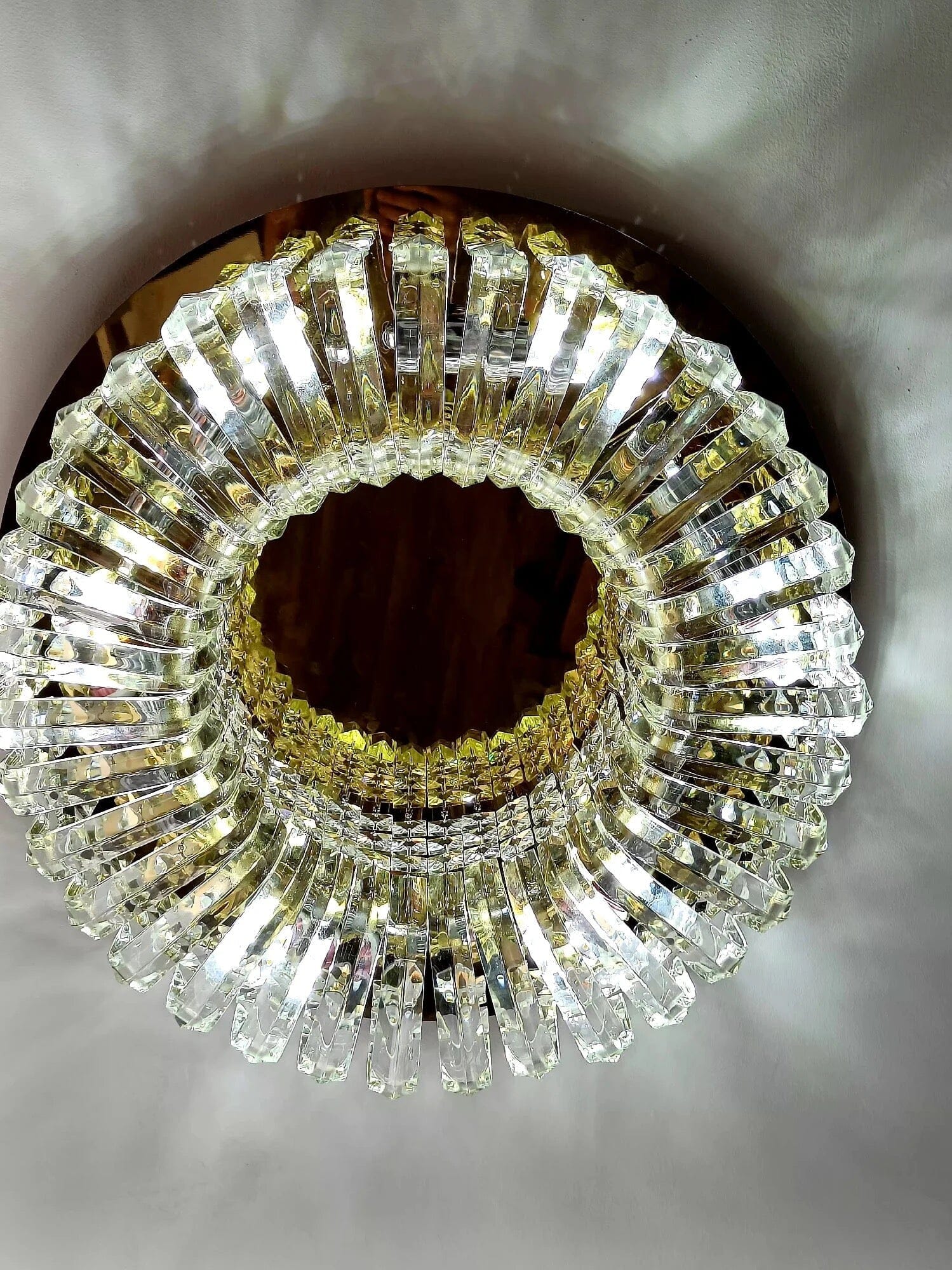 Aurelia Ring Crystal Chandelier for Elegant Hallways and Living Areas | Temsk