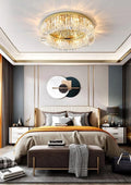 Aurelia Ring Crystal Chandelier for Elegant Hallways and Living Areas | Temsk