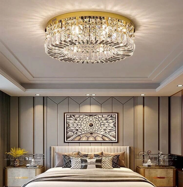 Aurelia Ring Crystal Chandelier for Elegant Hallways and Living Areas | Temsk
