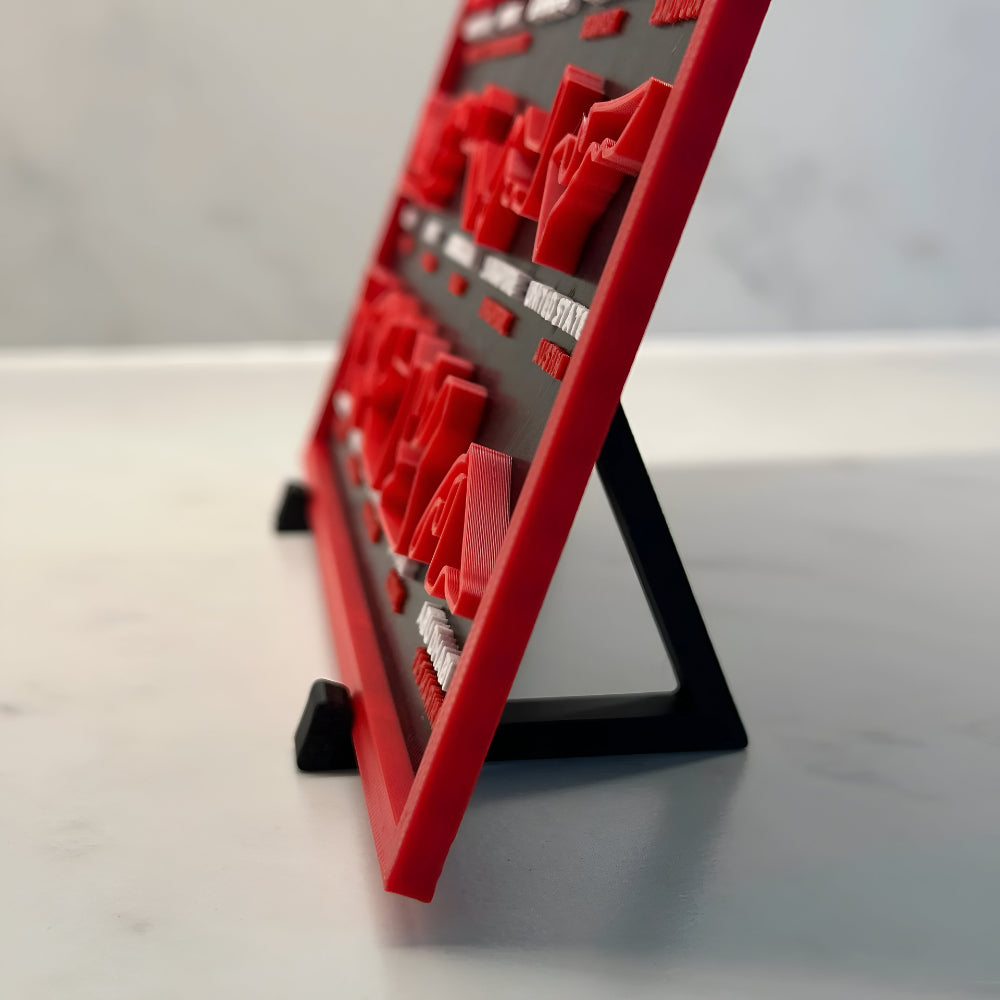 2026 Racing Track Calendar For Wall Decor And Desk Display | Temsk