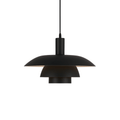 Modern Tiered Metal Shade Pendant Light, 12 Inch Diameter | Temsk