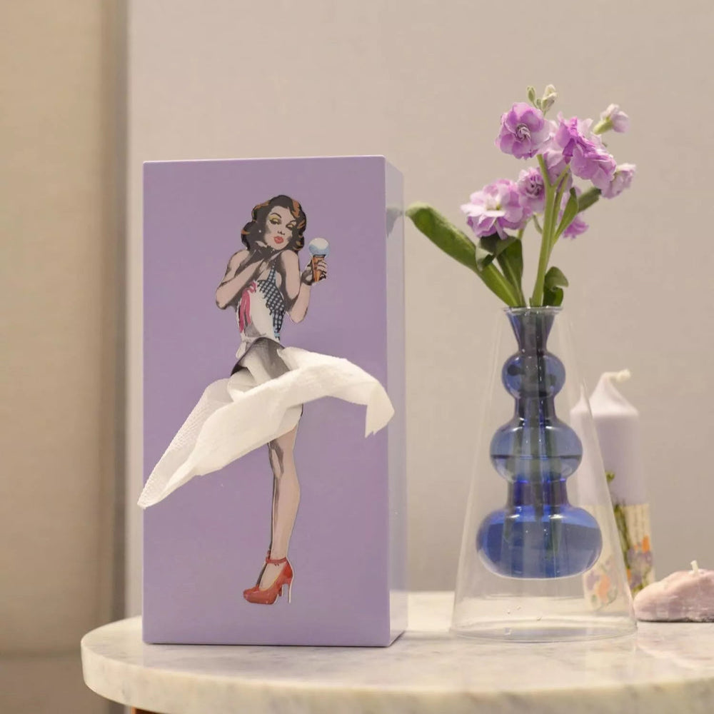 Whimsical Dancing Figurine Tissue Holder For Home Decor | Temsk