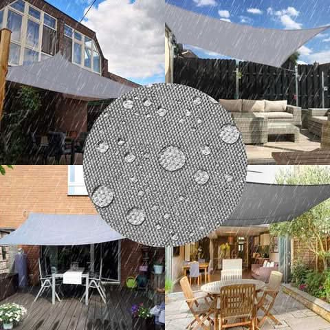Outdoor Waterproof Awning for Sun and Rain Protection | Temsk