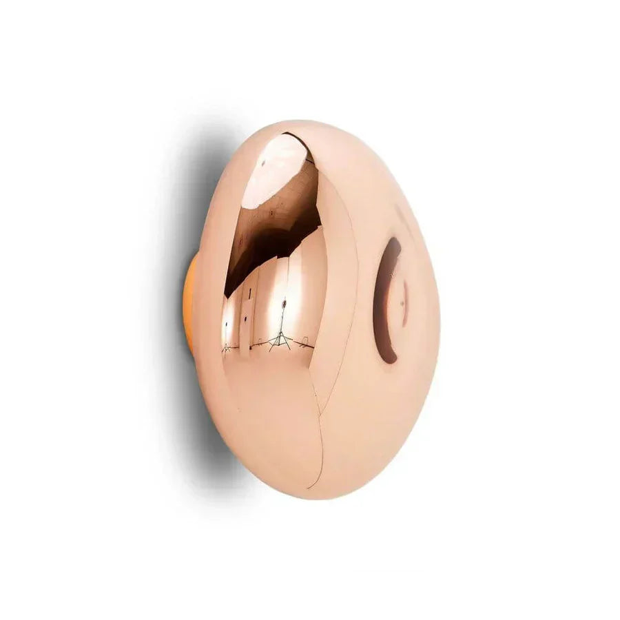 Molten Acrylic Wall Light Sconce With Glacier-Inspired Shade | Temsk
