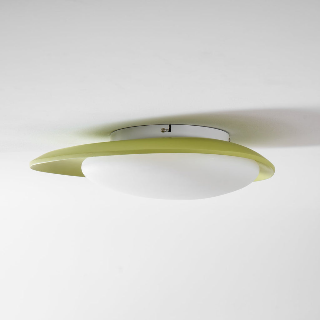 Harpol oval loftslampe, dæmpbar LED, grøn eller beige, 3000K-6000K, 36 cm eller 46 cm | Temsk