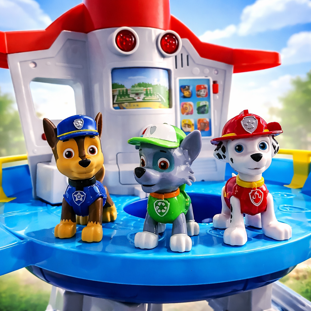 Kinder-Rennwagen-Spielset mit Turmrutsche und Looping-Strecke für Spielspaß | Temsk