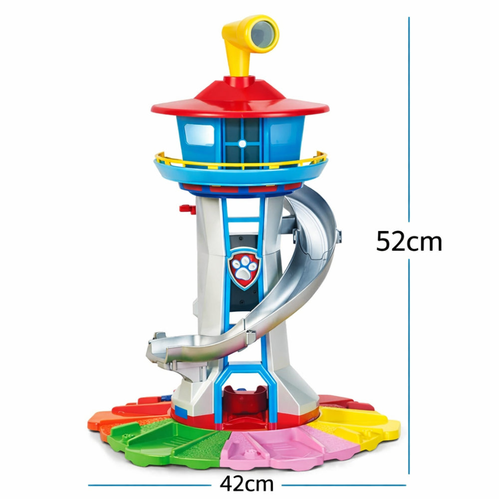 Indoor Racing Car Track With Multilevel Tower Slide Playset | Temsk