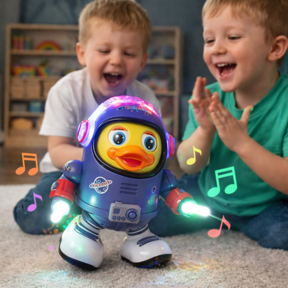 Astronaut Duck Interactive Musical Toy That Dances With Lights And Sound | Temsk