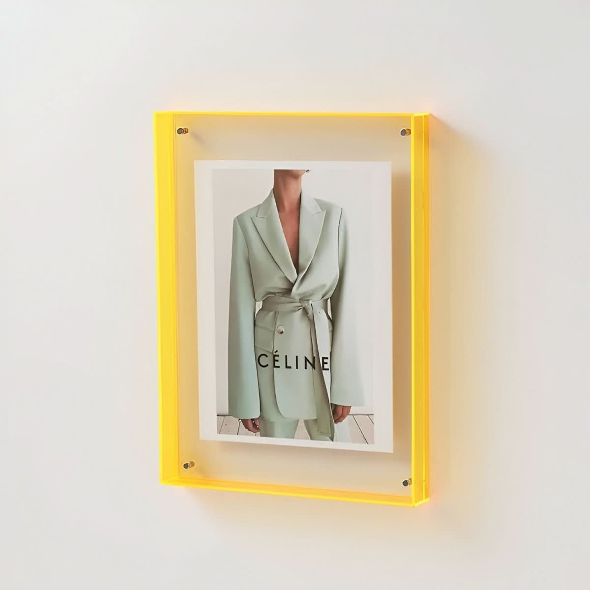 AuroraFrame Clear Acrylic Picture Frame For Modern Display | Temsk