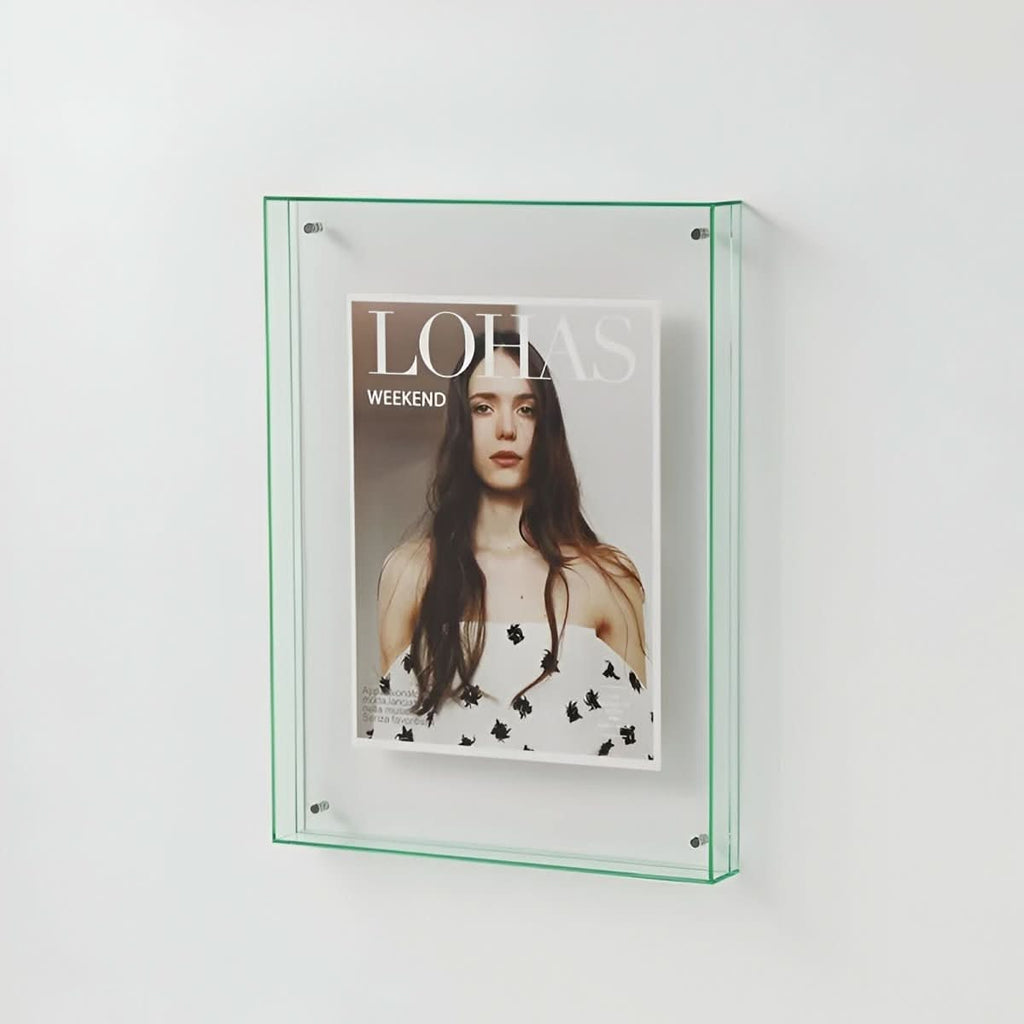 AuroraFrame Clear Acrylic Picture Frame For Modern Display | Temsk