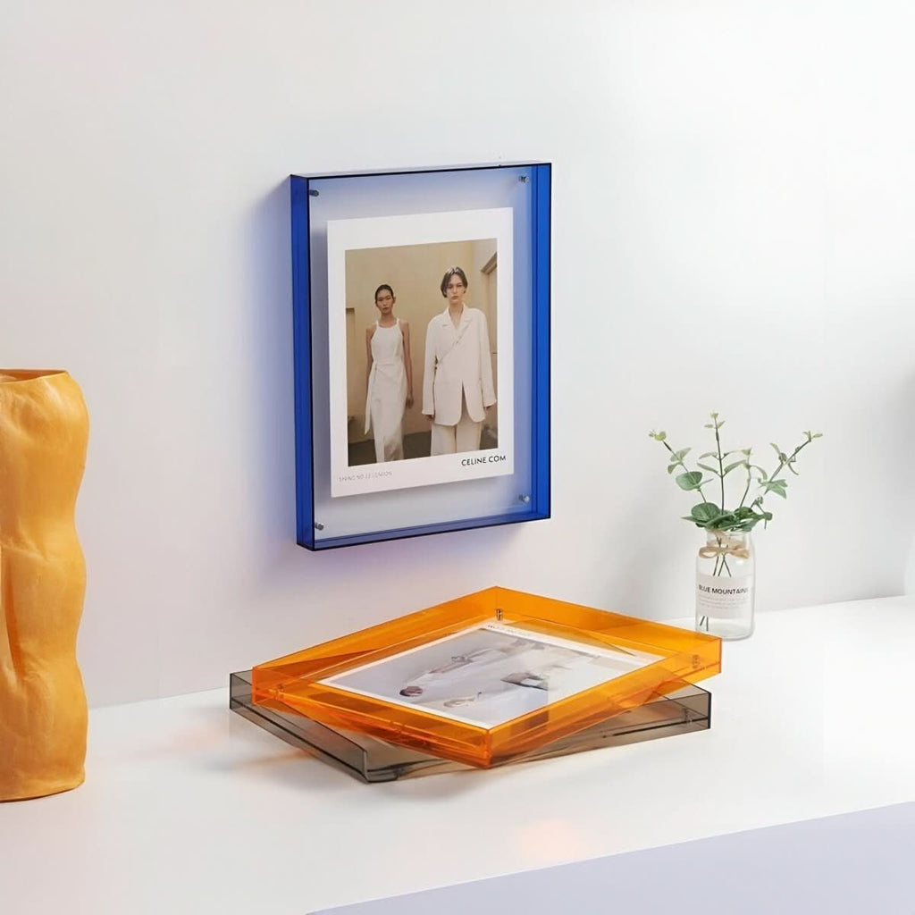 AuroraFrame Clear Acrylic Picture Frame For Modern Display | Temsk