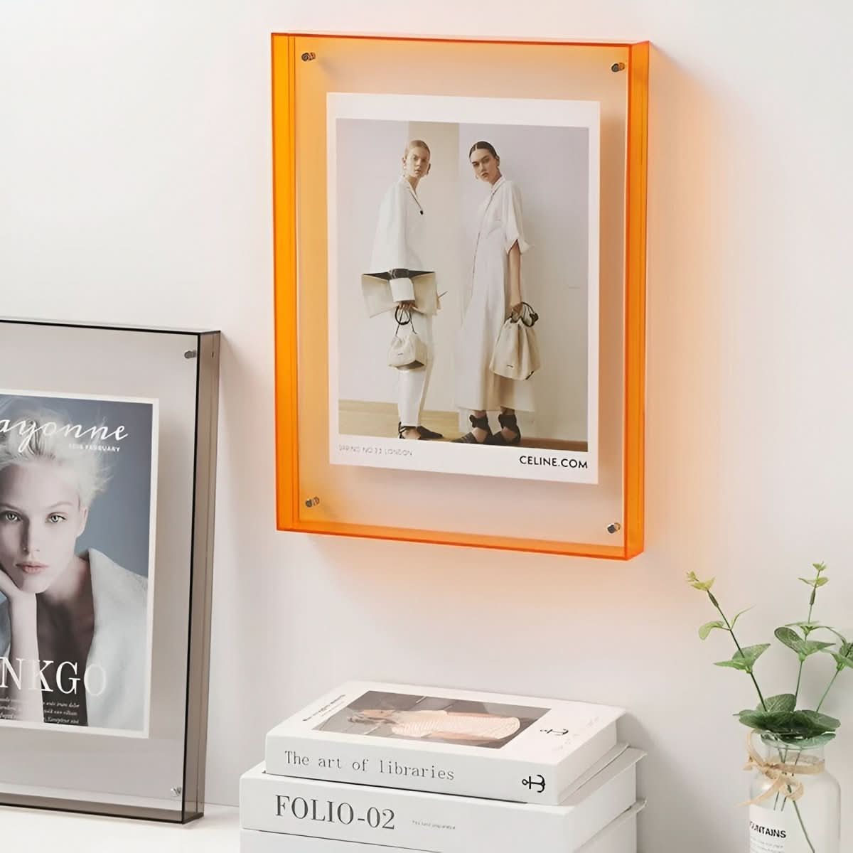 AuroraFrame Clear Acrylic Picture Frame For Modern Display | Temsk