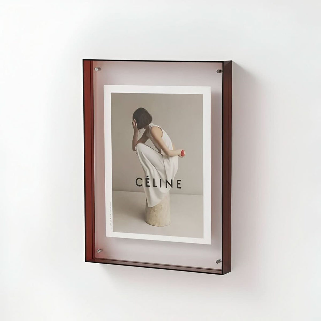 AuroraFrame Clear Acrylic Picture Frame For Modern Display | Temsk