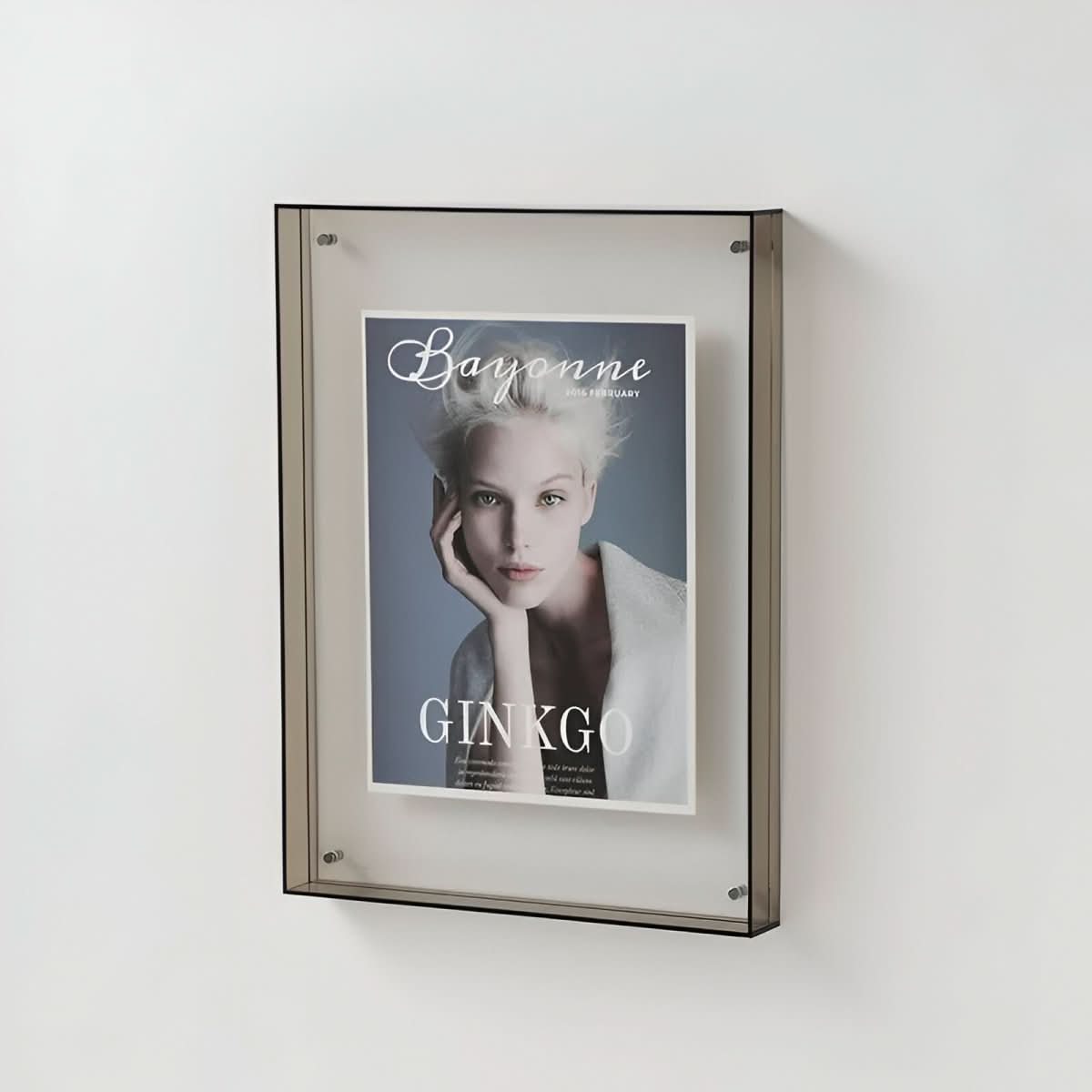 AuroraFrame Clear Acrylic Picture Frame For Modern Display | Temsk