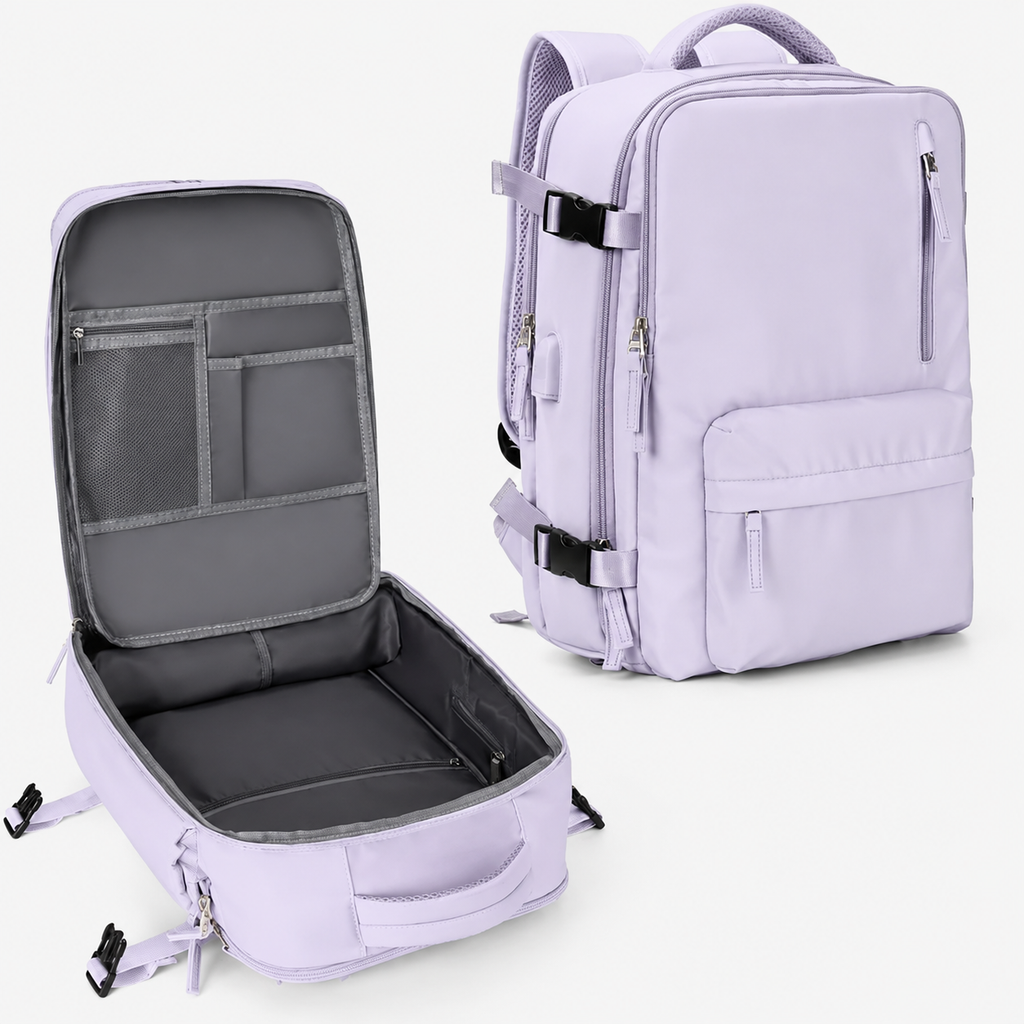Reiserucksack mit Laptopfach und Schuhfach zum Mitnehmen | Temsk