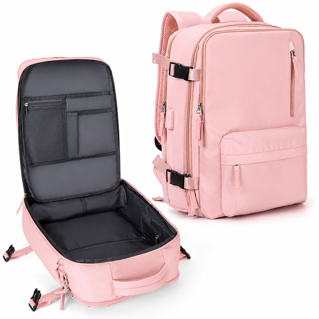Reiserucksack mit Laptopfach und Schuhfach zum Mitnehmen | Temsk