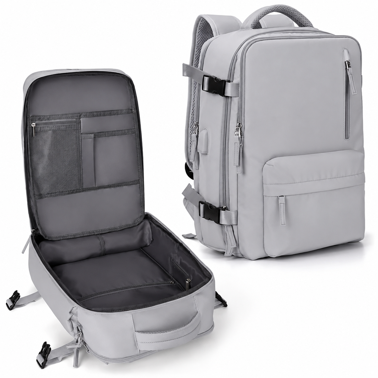 Reiserucksack mit Laptopfach und Schuhfach zum Mitnehmen | Temsk