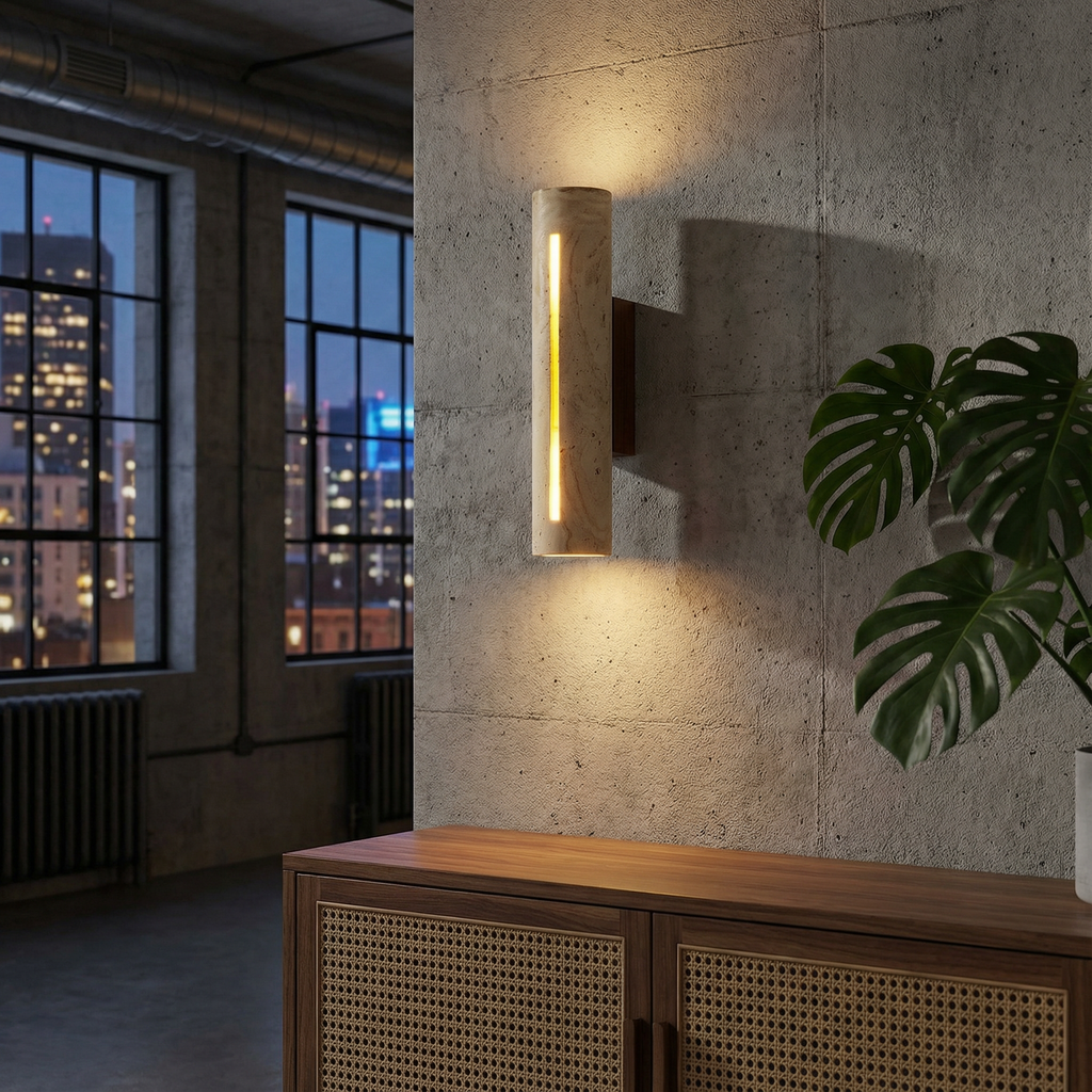 TerraLume Elegant Natural Wall Sconce for Ambient Illumination | Temsk