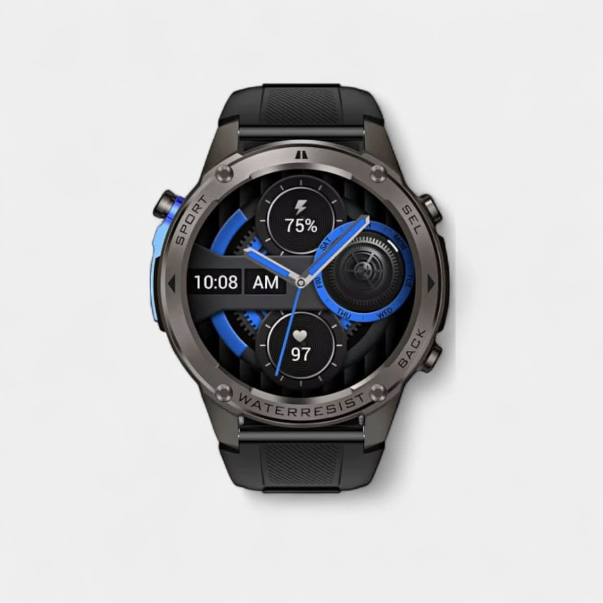 RidgeNova X Outdoor Smartwatch With GPS, Compass And Health Monitoring | Temsk