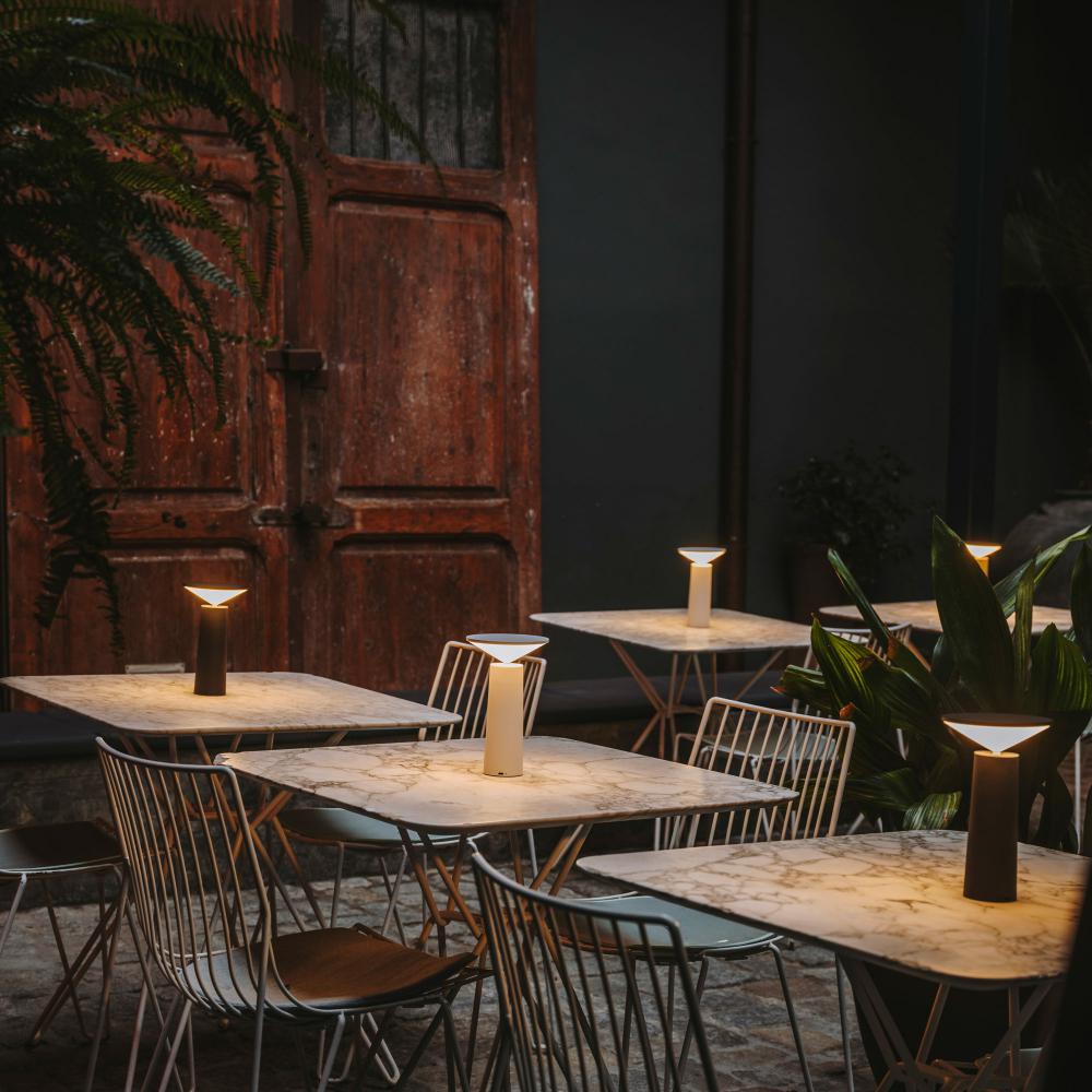 Dimmbares modernes Designerlicht für Aurora Libra Tischlampe | Temsk