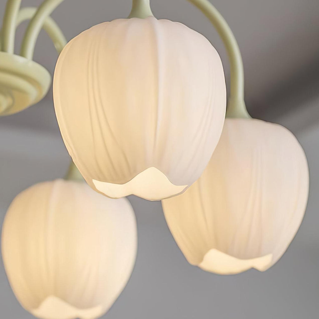 Aurelo lustr inspirovaný tulipánem v klidných tónech | Snurv | Temsk