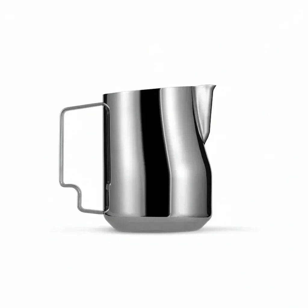 FrothFlow Stainless Steel Milk Jug for Even Milk Foam and Pouring | Temsk
