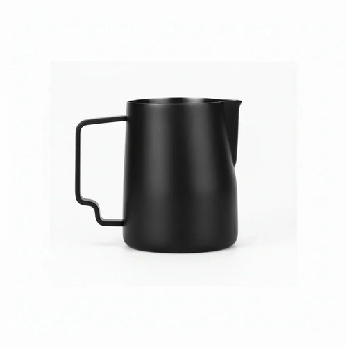 FrothFlow Stainless Steel Milk Pitcher for Even Foam and Smooth Home Pouring Temsk
