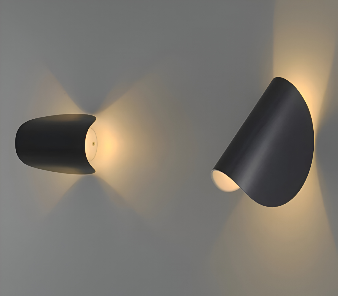 Drehbare LED-Wandleuchte Twist für moderne Innenräume | Temsk