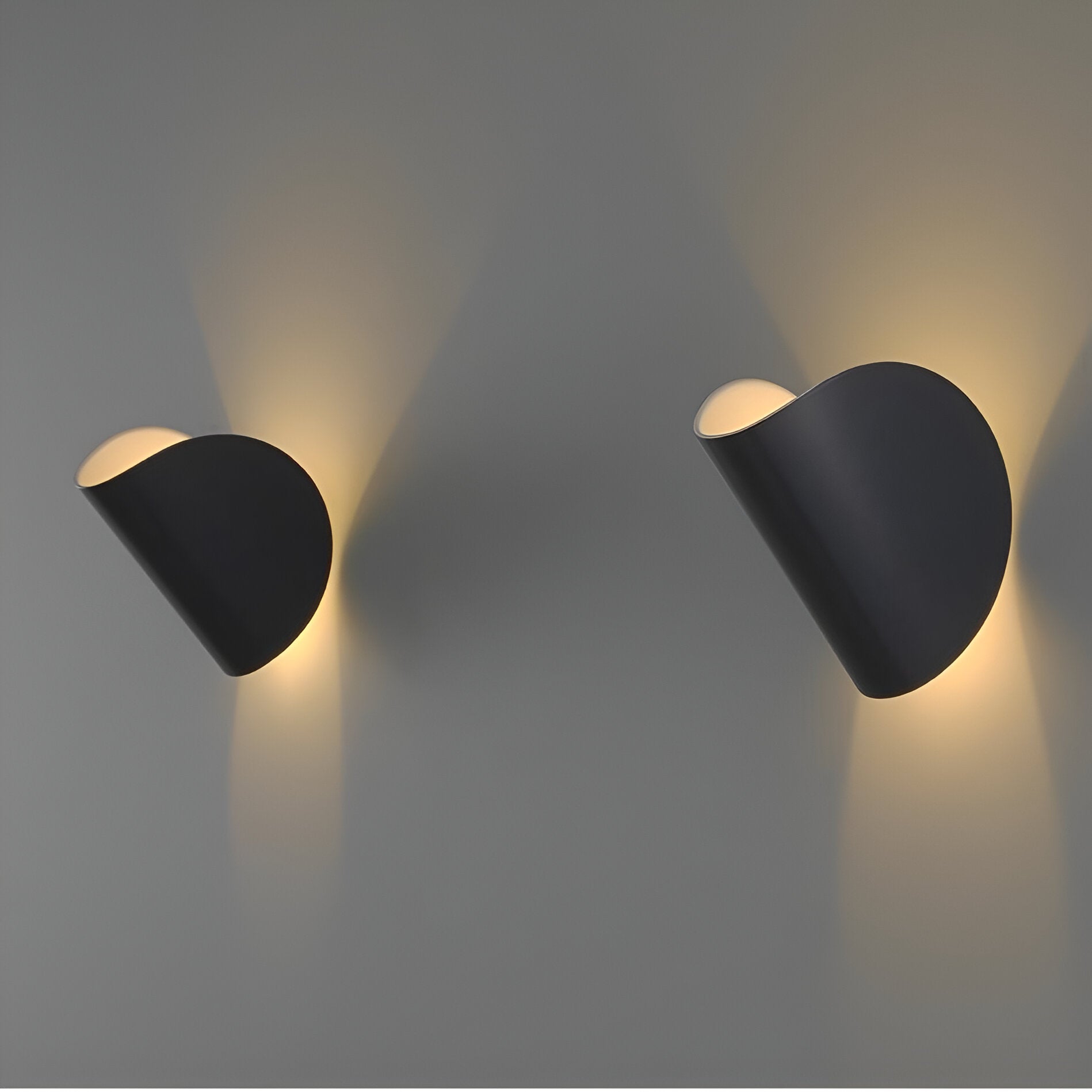 Drehbare LED-Wandleuchte Twist für moderne Innenräume | Temsk
