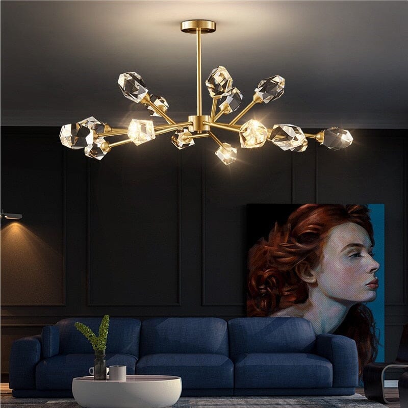Aurelia Crystal Pendant Light With Modern Design And Bright Beams | Temsk