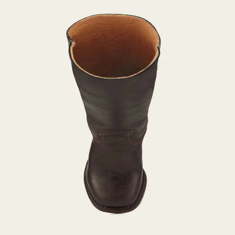 Aurelle Timeless Women's Leather Boots With Block Heel And Classic Design | Temsk