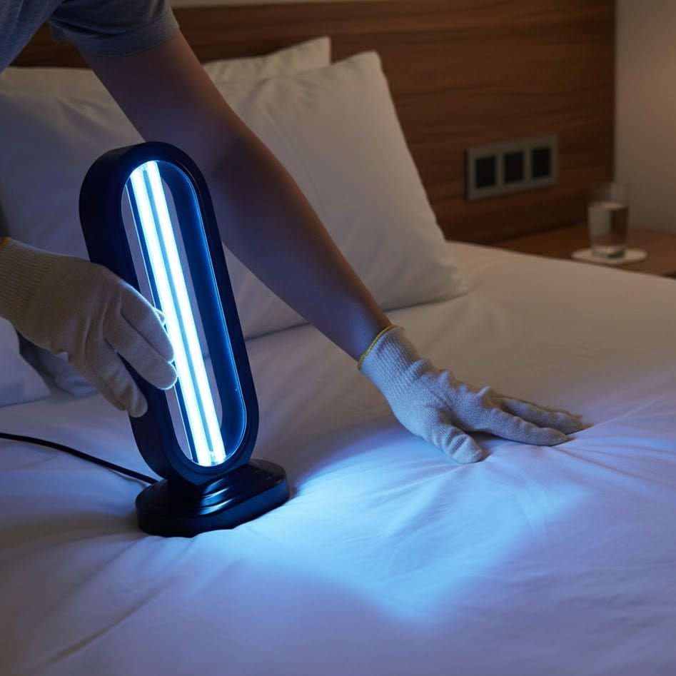 NovaShield UV sterilizační lampa zabíjející štěnice a bakterie | Temsk