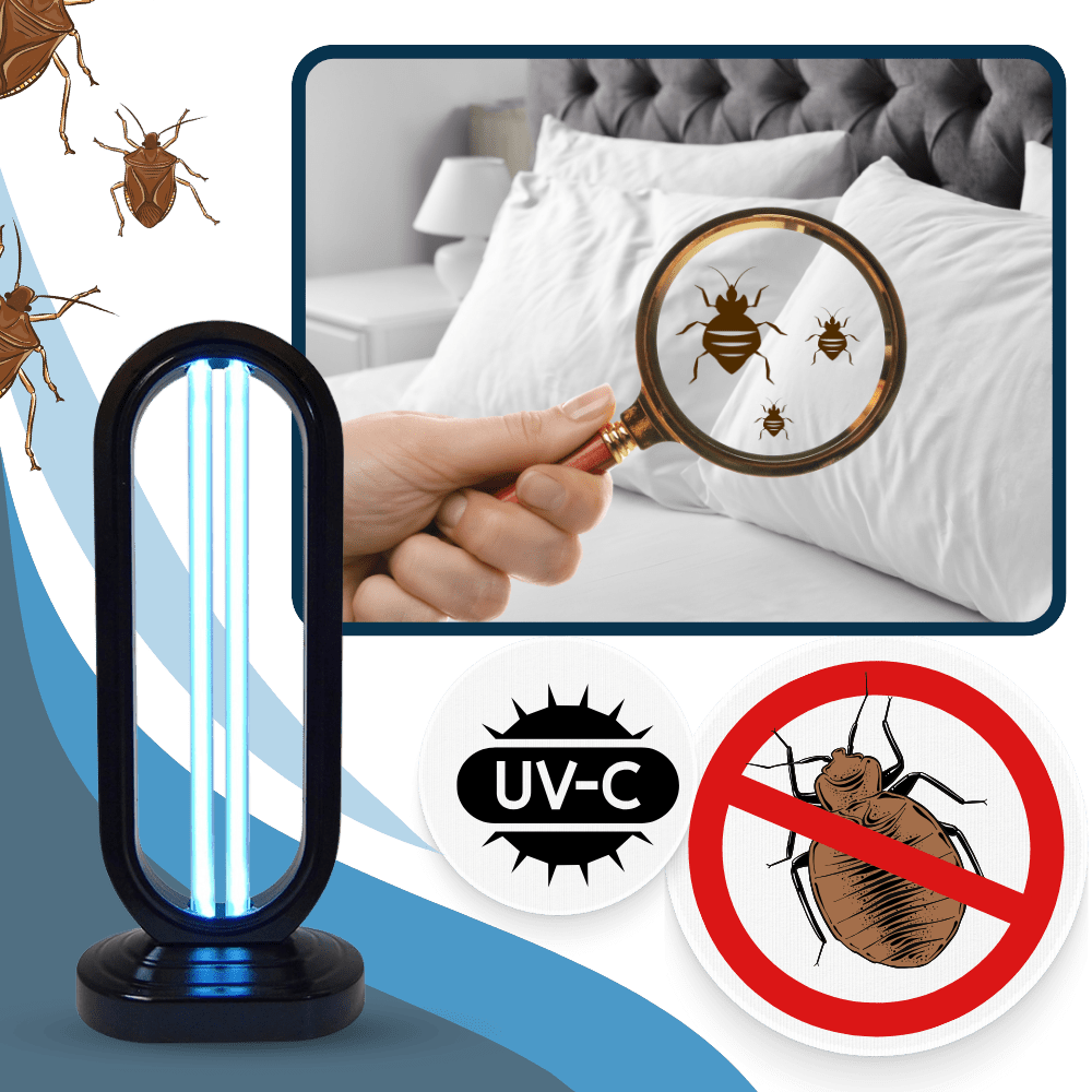 NovaShield UV sterilizační lampa zabíjející štěnice a bakterie | Temsk