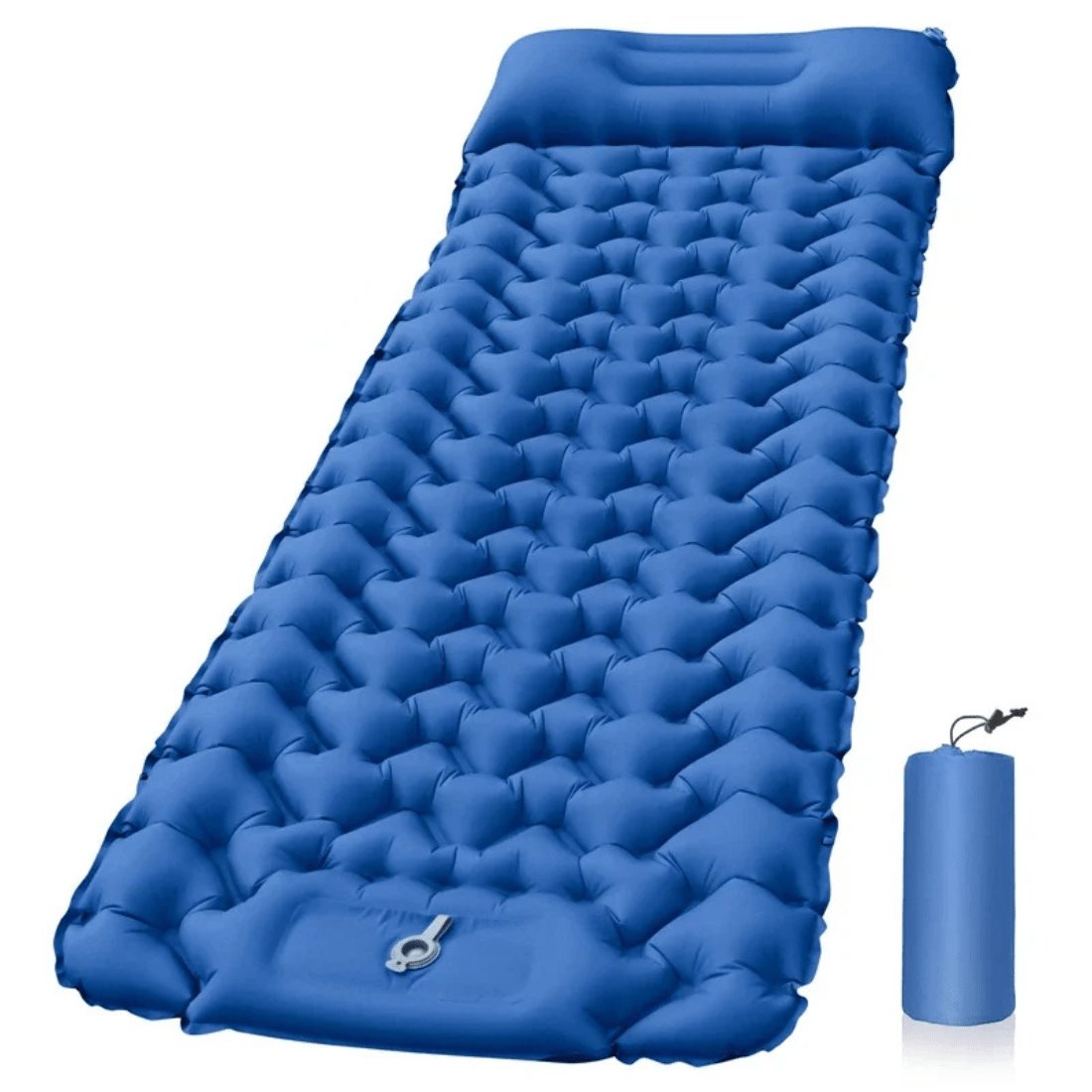 TrailEase Inflatable Camping Mattress With Foot Pump And Ergonomic Design | Temsk