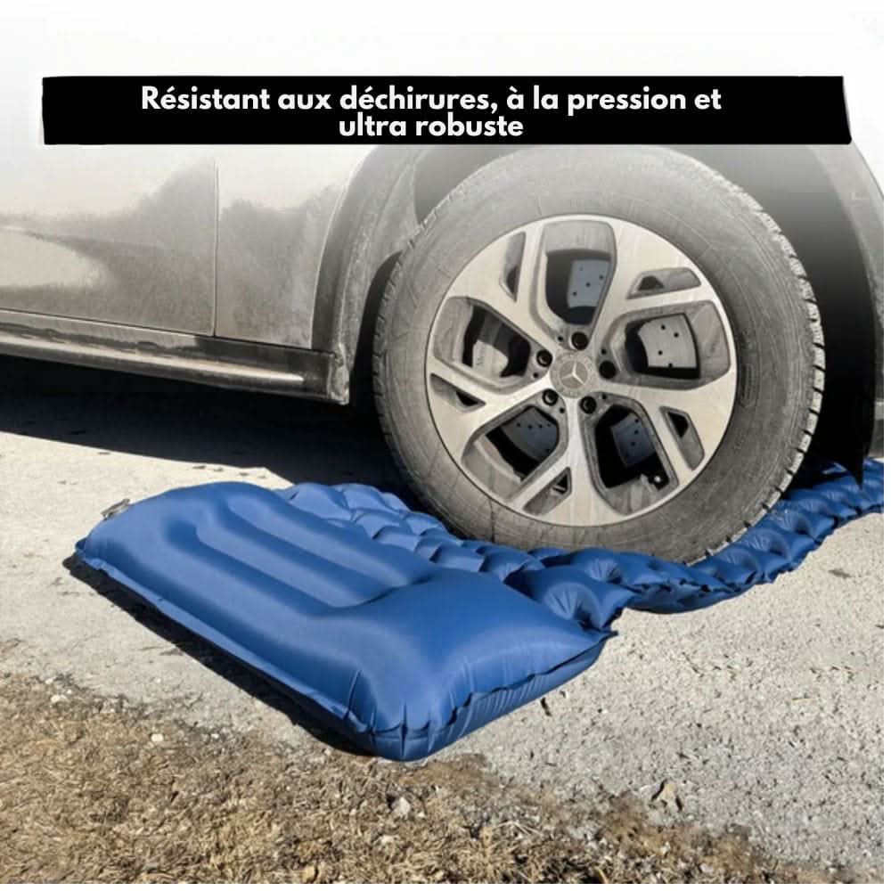 TrailEase Inflatable Camping Mattress With Foot Pump And Ergonomic Design | Temsk