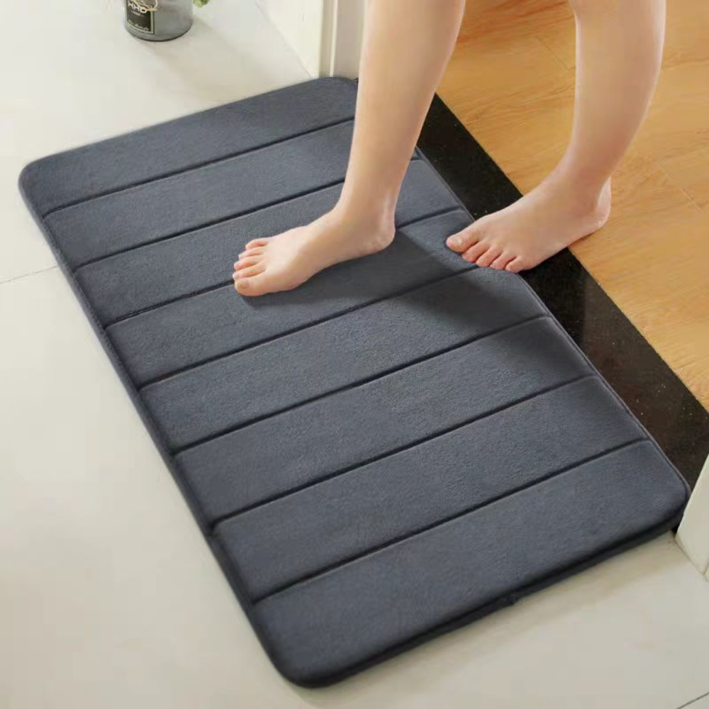UltraSoft Bath Mat With Absorbent Quick Dry Design | Temsk