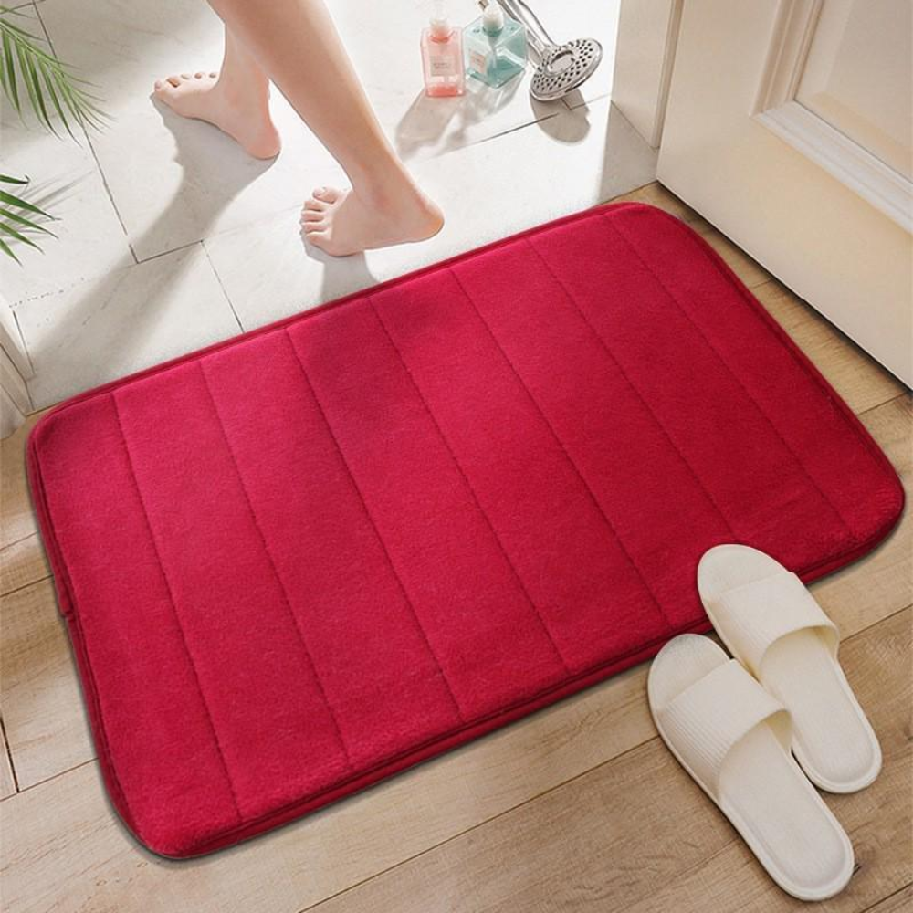 UltraSoft Bath Mat With Absorbent Quick Dry Design | Temsk