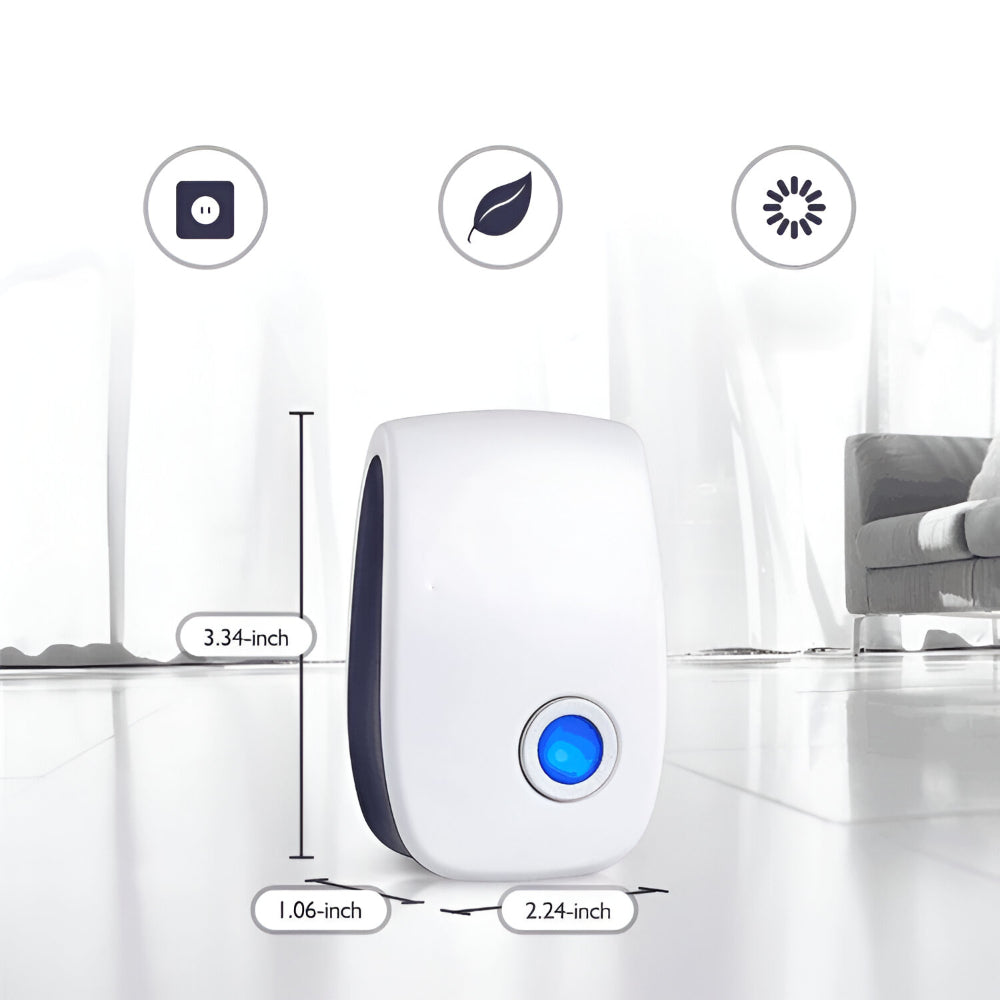 Set Of Indoor Ultrasonic Pest Control Plug In Devices | Temsk