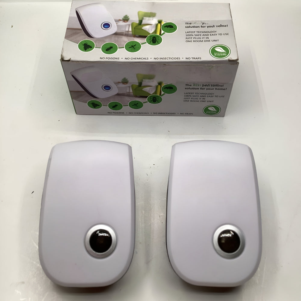 Set Of Indoor Ultrasonic Pest Control Plug In Devices | Temsk