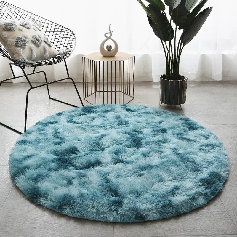Fluffora Ultrasoft Round Plush Rug for Cozy Living Spaces | Temsk