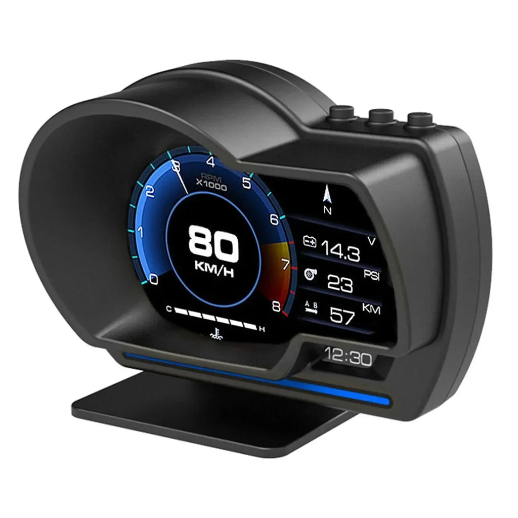 OBD2 Car Head-Up Display For Vehicles Dash Information Readout | Temsk