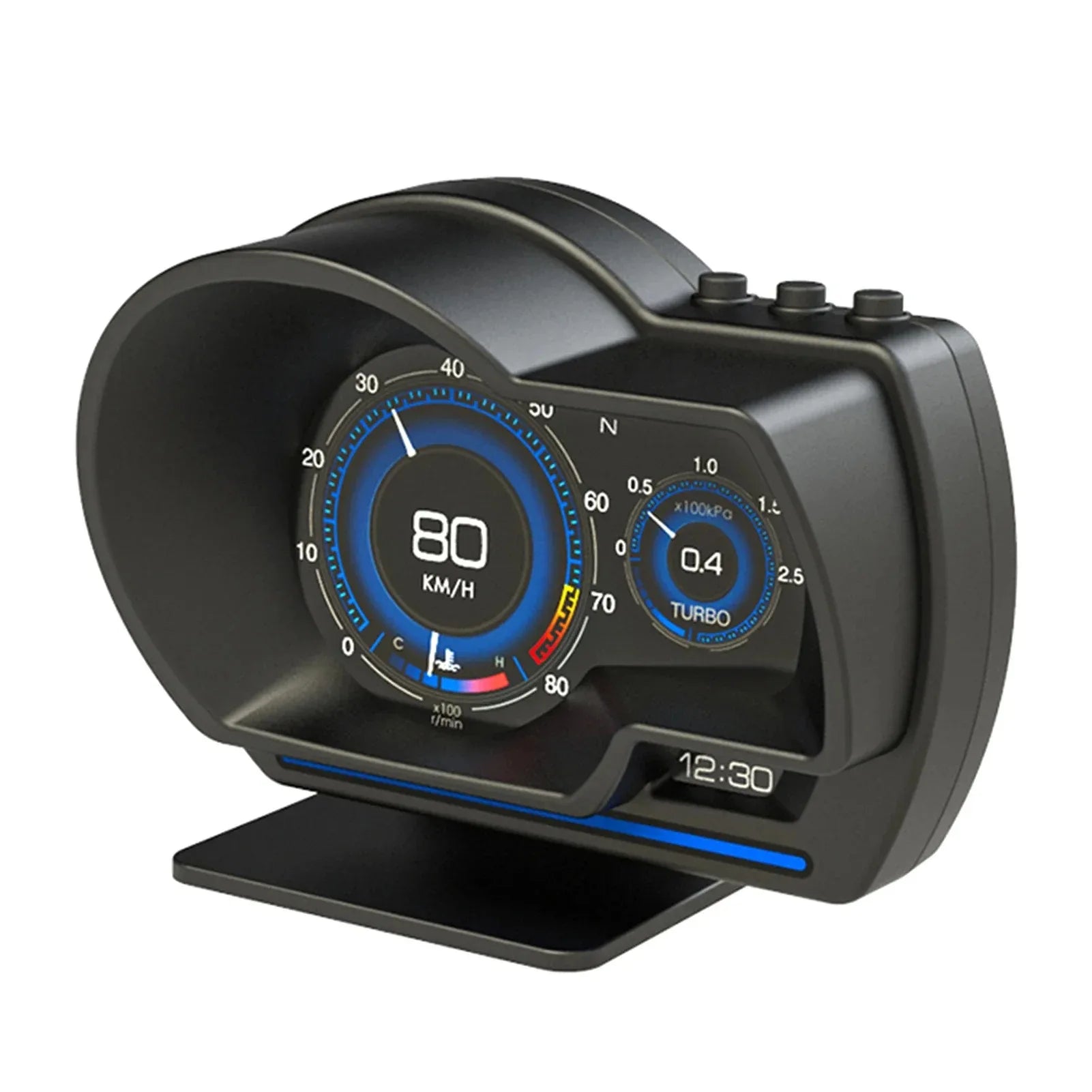 OBD2 Car Head-Up Display For Vehicles Dash Information Readout | Temsk