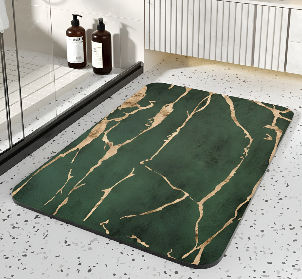 Diatom Stone Quick Dry Marble Bath Mat For Home Non Slip | Temsk