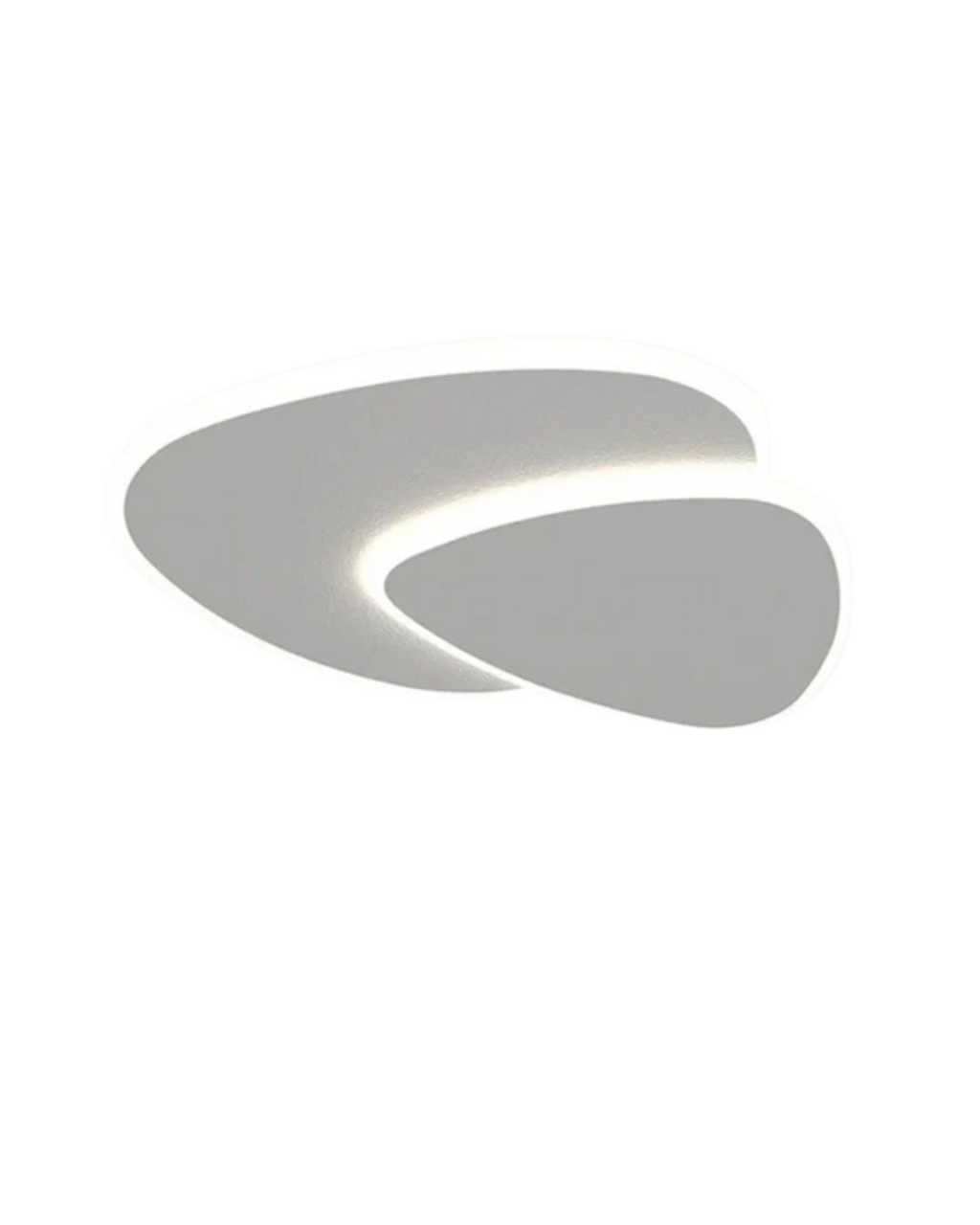 Asymmetrical Ceiling Light With LED Warm Glow For Modern Living Spaces | Temsk