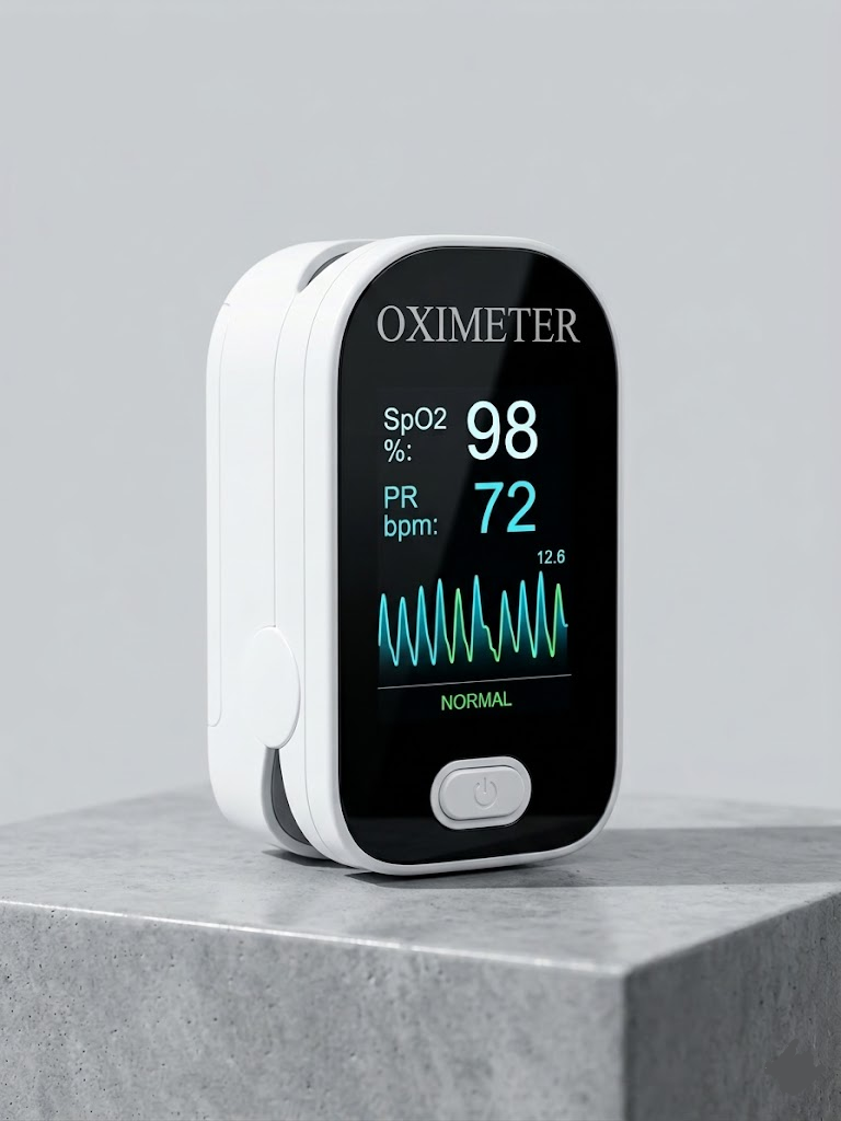 Pulsoximeter für den Heimgebrauch mit schnellen digitalen Messwerten | Temsk