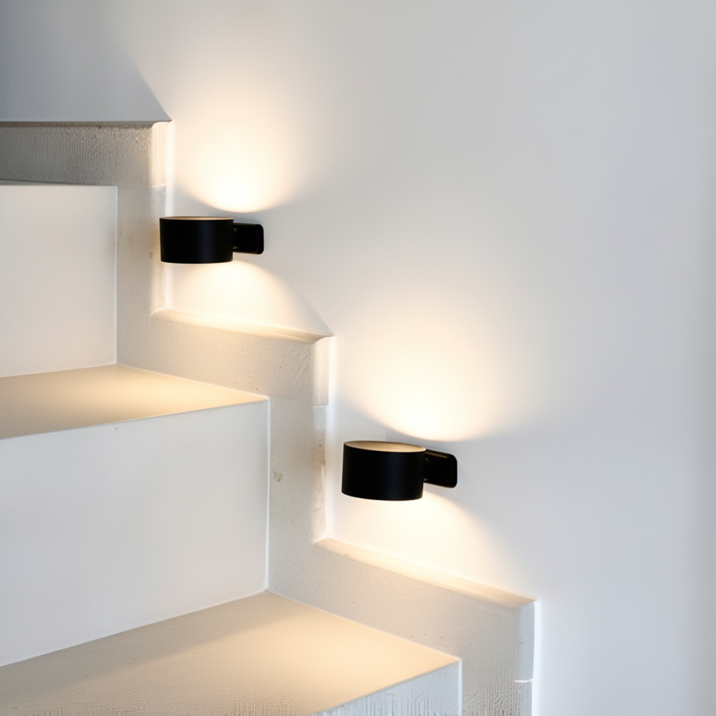 Verstellbare Wandleuchte mit magnetischer Halterung und wiederaufladbarer LED | Temsk