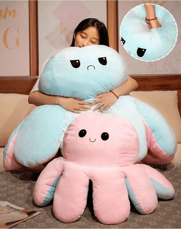 Snuggle Octo Plush - Cuddly Octopus for Kids and Hugs | Temsk
